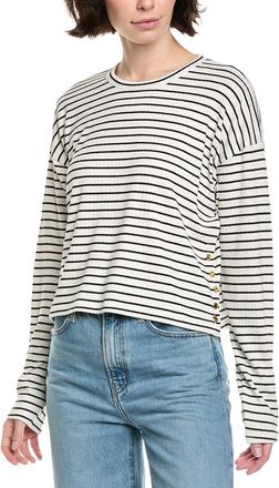 Rag & Bone The Knit Stripe Crewneck Pullover