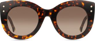 Carolina Herrera HER 0127/S C9K/HA Womens Sunglasses Tortoiseshell Size 50