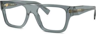 Prada Optical Frame - Heren - Brillen - Blauw - 52 MM - Accessoires