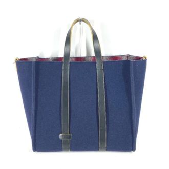 Fendi Pre-owned Tote Bags, female, Blue, Size: ONE SIZE Pre-owned Wool fendi-bags