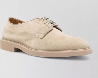 Doucal's calf leather derby shoes
