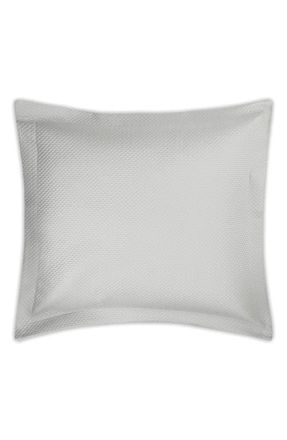 Matouk Alba Euro Sham in Silver at Nordstrom