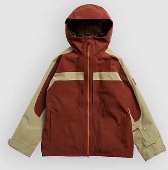 Burton Ag Gore Flyrail Jacke rot