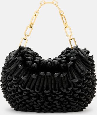 AllSaints Womens Lamb Leather Madea Mini Chain Strap Leather Loop Bag, Size: One Size