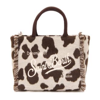 MC2 Saint Barth Borsa Colette in feltro - - Bags - Donna - Marrone - ONE SIZE