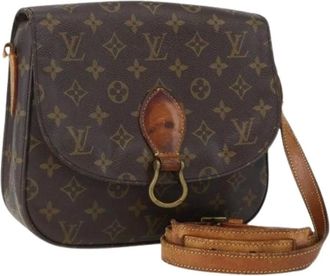 Louis Vuitton Pre-owned Cross Body Bags, female, Brown, Size: ONE SIZE Pre-owned Canvas Cross Body Bag
