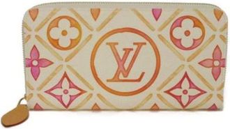 Louis Vuitton Pre-owned Wallets, female, Multicolor, Size: ONE SIZE Pre-owned Canvas Wallet