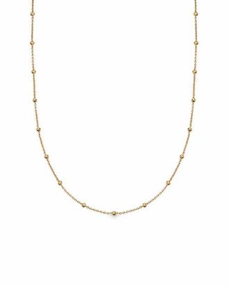 Astley Clarke Gold Aurora Station Necklace at Nordstrom, Size 16