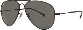 Ray-Ban Old Aviator Dark Grey Pilot Unisex Sunglasses RB3825 002/B1 62