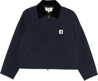 Carhartt Work in Progress W Newkirk Summer jack met rits - Blauw
