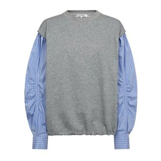 Co'Couture Dames, Blouses & Shirts, Grijs, Maat: S