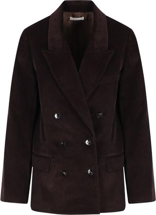 Co corduroy blazer - Brown