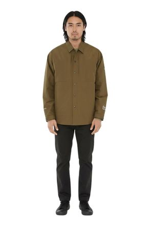 Woolrich Green Shirt Collar Jacket