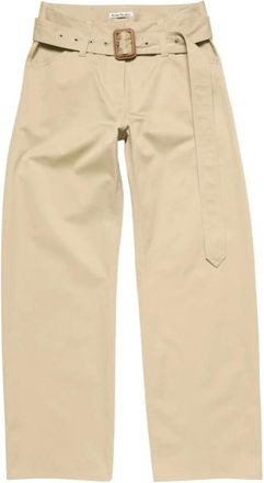Acne Studios Mujer, Pantalones, Beige, Talla: M