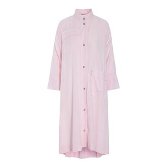 Bitte Kai Rand Shirt Dresses, female, Pink, Size: 2XL Samui High-neck Dress