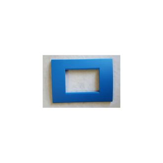 Trade Shop Trade Shop - Placca Placche Placchete Compatibili Living Light In Abs 3 4 7 Posti Colorate - Cielo Azul