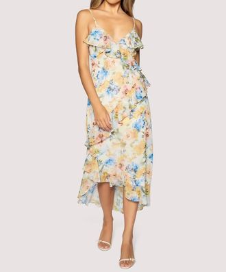 Lost + Wander Garden Floral Maxi Dress In Multi
