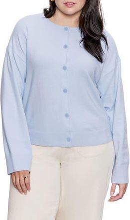 Sanctuary Must-Have Cardigan in Sky Blue at Nordstrom Rack, Size 1 X