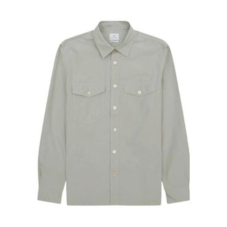 Paul Smith Casual Shirts, male, Green, Size: M M2R-412Z-V22618 74 Casual Shirt