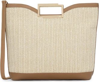 Kazar Tassen, Dames, Beige, ONE Size, Leer, Zafiria Handtas
