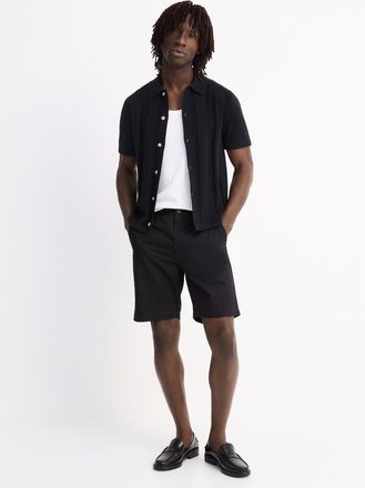 Le 31 Mens Stretch chino Bermuda Shorts Inseam: 9