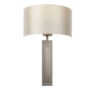 Netlighting OLBIA Dimmable Stylish Contemporary Indoor D&eacute;cor Fabric Wall Lamp in Brown