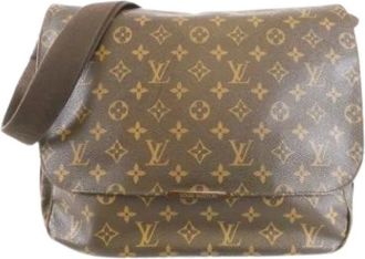 Louis Vuitton Pre-owned Cross Body Bags, female, Brown, Size: ONE SIZE Pre-owned Monogram Shoulder Bag