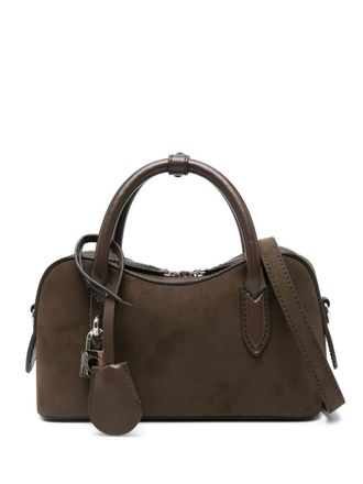 Stella McCartney Ryder padlock-embellishment tote bag - women - Polyamide/Polyester/Polyurethane - One Size - Brown