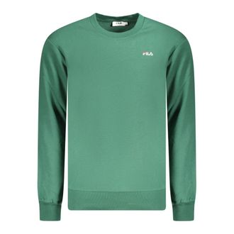 Fila Sweatshirts, male, Green, Size: 2XL Leverano Regular Crew Sweat