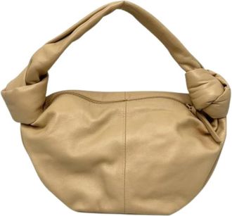 Bottega Veneta Pre-owned Vintage Schoudertas - Dames - Vintage Schoudertas - Bruin - ONE Size - Leer - Vintage