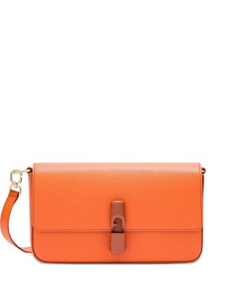 Furla Iride clasp-fastening bag - women - Leather - One Size - Orange