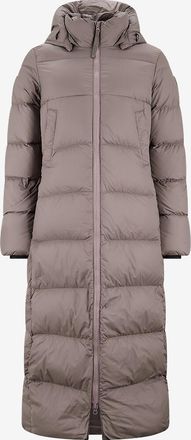 Canada Goose Lange gesteppte Daunenjacke aus hochwertigem Funktionsstoff Mystique Puffer