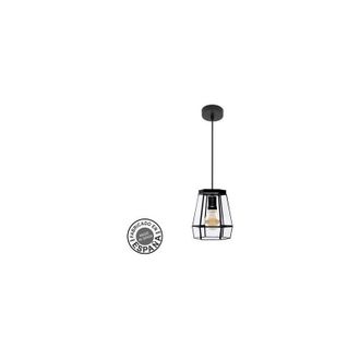 Fabrilamp Colgante Guia 1xe27 Negro Regx18x18cm