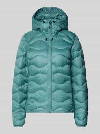 Peak Performance Steppjacke mit Kapuze in Mint, Gr&ouml;&szlig;e S