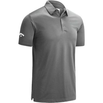 Callaway Heren Swing Tech Solid Colour Polo Shirt (Grijs)