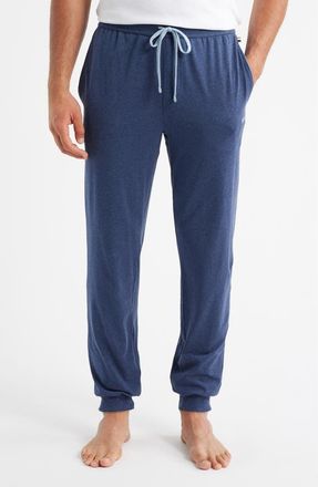 BOSS Mix Match Stretch Cotton Pajama Pants in Open Blue at Nordstrom, Size Xx-Large