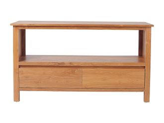 Vente-Unique Mueble de ba&ntilde;o de teca - 135 cm - KETAPANG