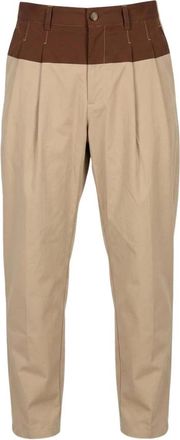 Trussardi Pantaloni bicolore - - Trousers - Uomo - Multicolore - M