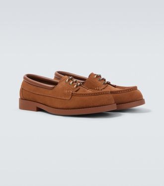 Bottega Veneta Pier suede boat shoes