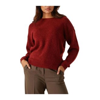 Moss Copenhagen Dames, Truien, Rood, Maat: S/M Wol