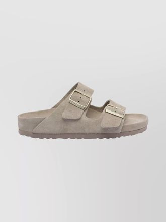 Birkenstock suede leather arizona exquisite flat sandals