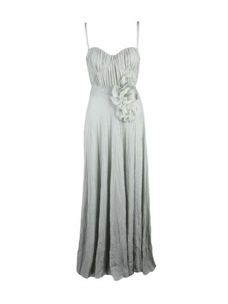 Elisabetta Franchi Mint Green Viscose Polyester Polyamide Dress