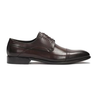Kazar Heren halve pak schoenen in bruine kleur - Heren - Nette schoenen - Bruin - 40 EU - Leer - Schoenen