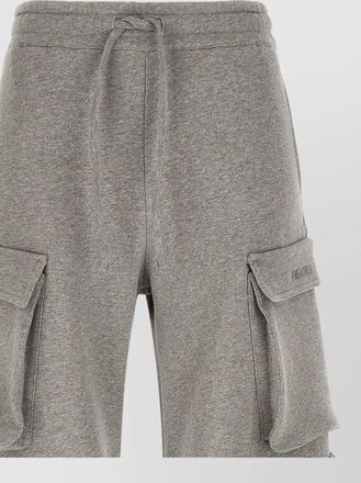 The Attico fern relaxed cargo trousers side pockets