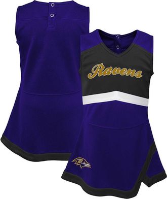 Outerstuff Girls Infant Purple Baltimore Ravens Cheer Captain Jumper Dress at Nordstrom, Size 12M