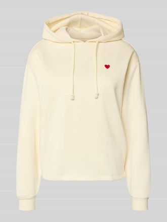 Pieces Regular Fit Hoodie aus Baumwoll-Mix Modell CHILLI in Offwhite, Gr&ouml;&szlig;e XL