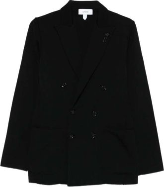 Lardini blazer van scheerwol met dubbele rij knopen