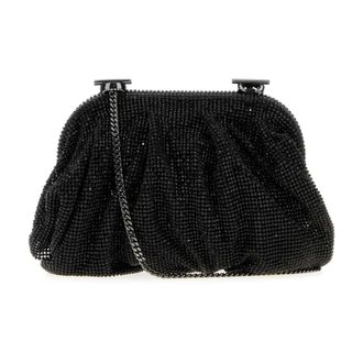 Benedetta Bruzziches Small Venus clutch - Dames - Clutches - Zwart - ONE Size - Tassen