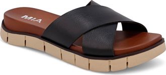 Mia Elissa Slide Sandal in Black at Nordstrom Rack, Size 7.5