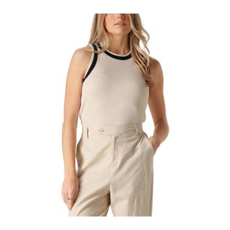 Nukus Nukus, Dames, Tops, Beige, Maat: XS Katoen